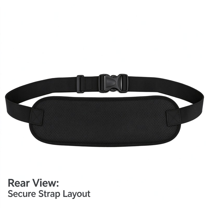 Wheelchair Safety Belt for Waist Support – Adjustable Quick-Release Padded