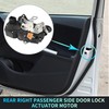 X AUTOHAUX Replacement Rear Right Passenger Side Power Door Lock