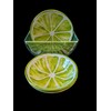 Lime Combo Melamine Plastic 4 Bowls & 4 Salad Plates