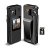 Hoestr A32 Body Camera 1080P Camcorder 180° Rotating Lens Motion