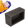 Graphite Ingot Mold 101ml Rectangular High Thermal Stability Graphite Crucible