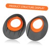 KOMBIUDA Golf Putting Practice Aid 3 Inch Hole Cup Thermoplastic