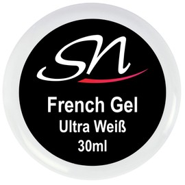 French Gel snow-white White