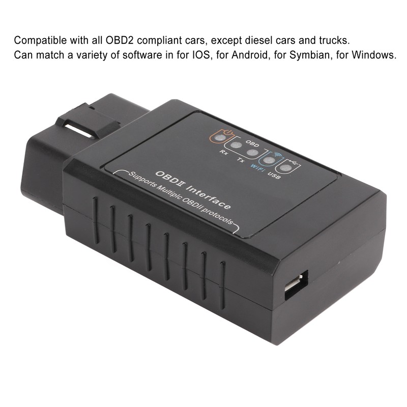 16 Pin WIFI USB Car Diagnostic Tool OBD2 Interface V1.5