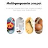 FARCADY 0.6qt Mini Enamel Milk Pot Insulated Wooden Handle 2