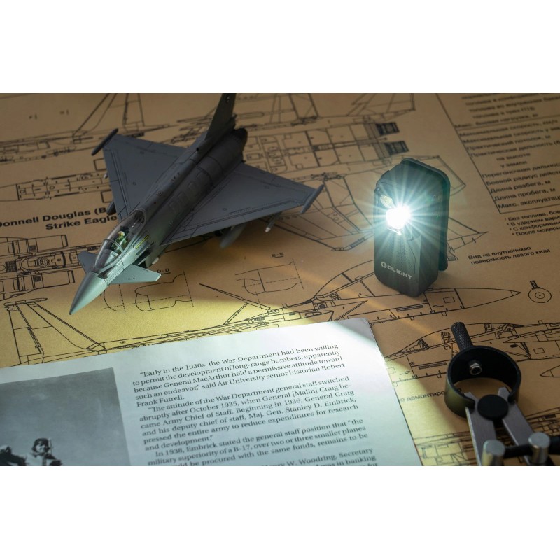 Olight Oclip Pro Phantom Squadron 500 Lumens Flashlight & Oclip