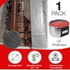 7.5m x 80mm Pipe Foil Insulation Wrap - Bubble Insulation