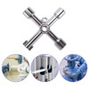 VooGenzek 8 Piece Tool Key Set, Universal Key for Plumbers,