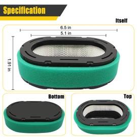 Nerans 1 Pack 32 083 09 Air Filter Replace for Kohler 32 083 09-S 3208309 with 32 083 10 Pre Filter Fits KT610 KT620 KT715 KT725 KT730 KT735 KT740 KT745 19HP-26HP Engine MTD Lawn Mower