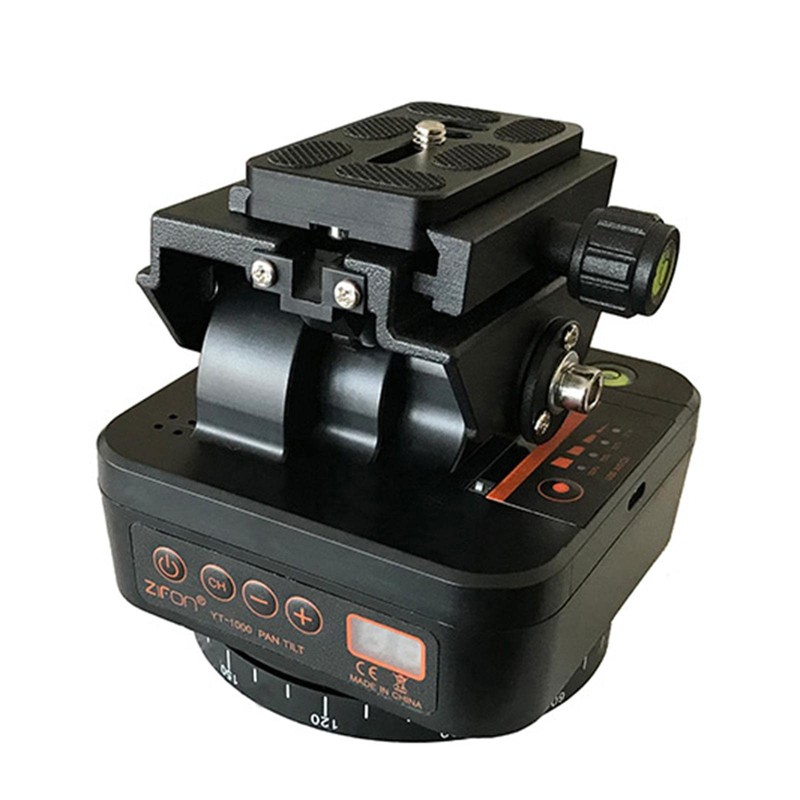 Video,Remote Control Pan Tilt Head for Phones, Lens, Action Cameras,Mirrorless