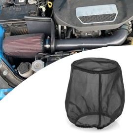 RYANSTAR Air Filter Protective Universal Car Cold Air Filter Protective Cover Dustproof Universal for High Flow Air Intake Filters 76mm 3" High