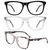 AEZUNI Large Reading Glasses for Men 3 Pairs Big Frame