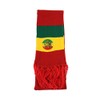 RW Knitted Rasta Lion Scarf (Red/Rasta)