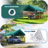 ADVANCE OUTDOOR Replacement Top Cover Tarp for 10x20 ft Carport