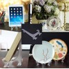 7" Set Plastic Easels Plate Display Stands Picture Frame Stand