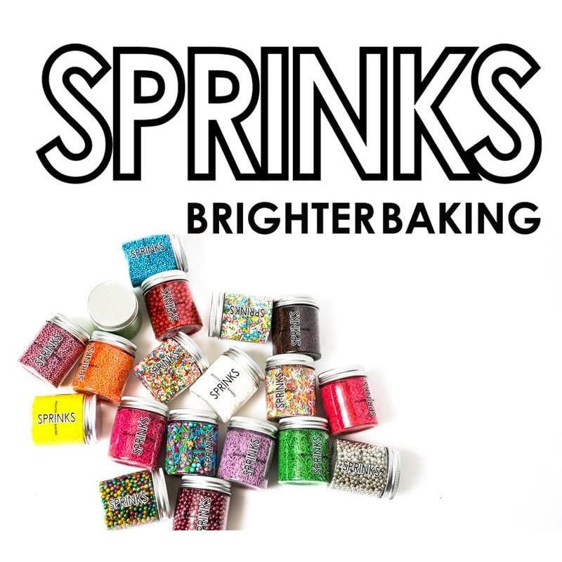 Sprinks Jimmies Sprinkles 500 g, 1 cm Size, Rainbow