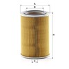 MANN-FILTER C 15 124/1 Air Filter - OFF-HIGHWAY APPLICATIONS