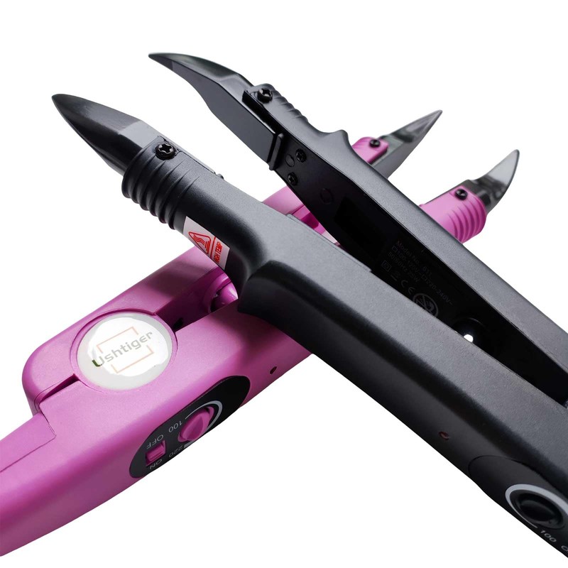 USHTIGER Fusion Hair Extensions Tool Iron Connector Plier K Tip