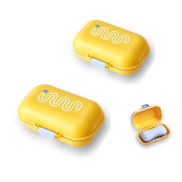 Cumnvulnt 2 Pcs Soap Dish with Lid, Travel Soap Case,