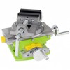 Cross Slide Drill Press Vise, 2-Way X- Y- Benchtop Drill