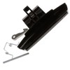 Türgriff für Bullauge schwarz Original Waschmaschine C00274964 Whirlpool