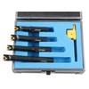 Accusize Industrial Tools 4 Pc 1/2'' Round Shank Indexable Boring