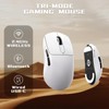 ATTACK SHARK V5 Wireless Gaming Mouse 55g Ultra-Lightweight PAW3950MAX 42K