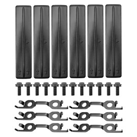 Vaticas Roof Luggage Rack Disassembly Kit Fit for Toyota 4Runner RAV4 Highlander Land Cruiser Lexus LX570 GX470 GX460, Repalce 75596-35030 63185-42020 90119-08C47 Black