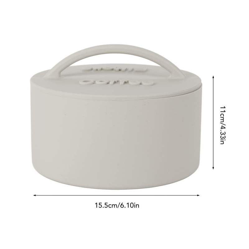 Silicone Coffee Filter Holder, Rustic Large Capacity Coffee Filter Dispenser