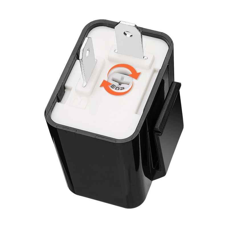 Weasch 12VDC Adjustable Prong Flasher Replacement Compatible, with LED Electronic