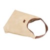 Shoulder Bag for Women Soft PU Leather Minimalistic Top Handle