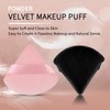 2 Pcs EVAOUXIU Triangle Powder Puff for Face Powder, Soft
