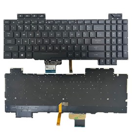 GinTai Laptops US Keyboard Backlit for ASUS ROG Strix GL703GS GL703GM GL703VD GL703VM GL703GE GL703GEE PX703GE 0KNB0-661BUS00