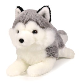 Ice King Bear Little Siberian Husky Stuffed Animal Plush Toy 8 Inches
