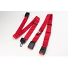 AMF Bruns H450199 Manual Pelvis Static Lap Belt, Red, 116"