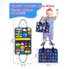 Tablero Montessori 8 Páginas Juego Sensorial Didáctico Infan