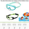 2 Pack Kids Swim Goggles, One-Piece Lens & Compact Style