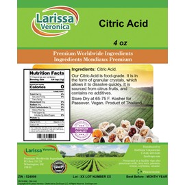 Larissa Veronica Citric Acid (4 oz, ZIN: 524996)