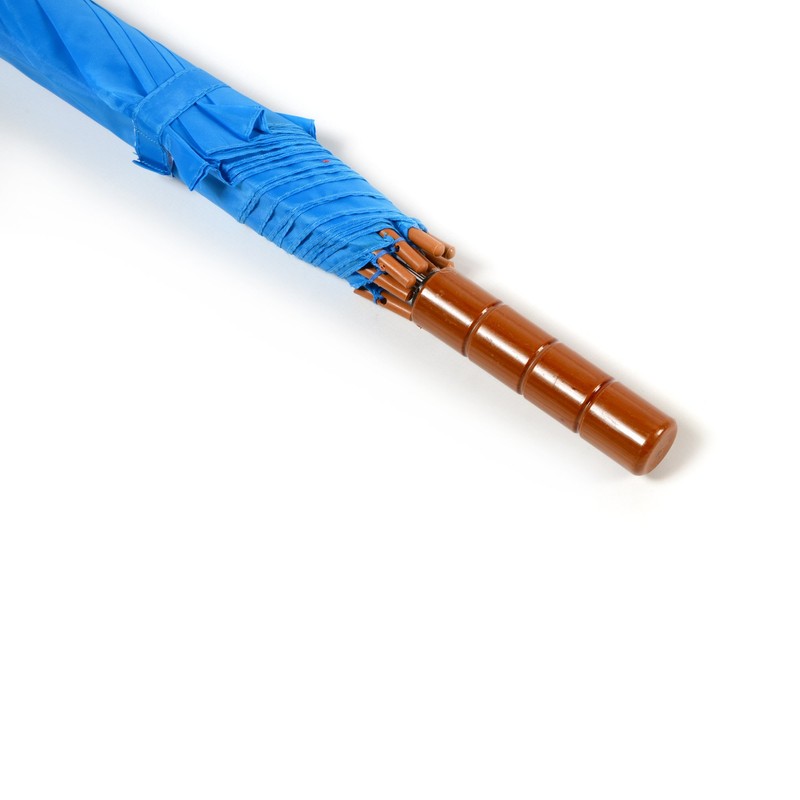Jollybrolly Sky Blue Straight Stick Lightweight Auto Open Umbrellas- 65cm