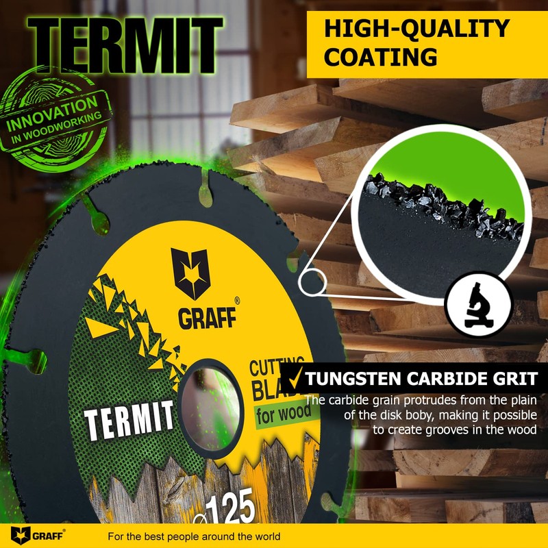 5 Inch Cut Off Wheel for Wood, Laminate, Plastic -