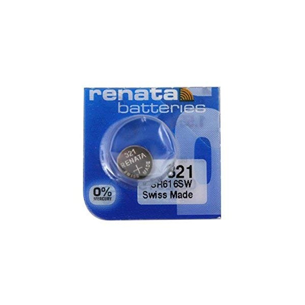 Renata Batteries 321 / SR616SW Watch Battery (5 Pack)