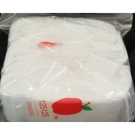 125125 Original Mini Ziplock 2.5mil Plastic Bags 1.25" x 1.25" Reclosable Baggies (Clear) Bulk