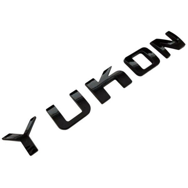 Unbranded 1PC BLACK YUKON REPLACEMENT FOR GMC REAR TRUNK FRONT