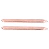 Pack of 2 Heatpipe, 80 mm Heat-Conducting Brass Tube, DIY