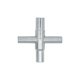 BrassCraft T422 4 Way SILCOCK Key, Chrome