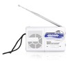 Mini AM FM Radio Manual Operation Easy Adjustment Memory Function