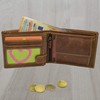 flevado Biker Wallet Motorcycle Rocker Hunter Leather Wallet with Double
