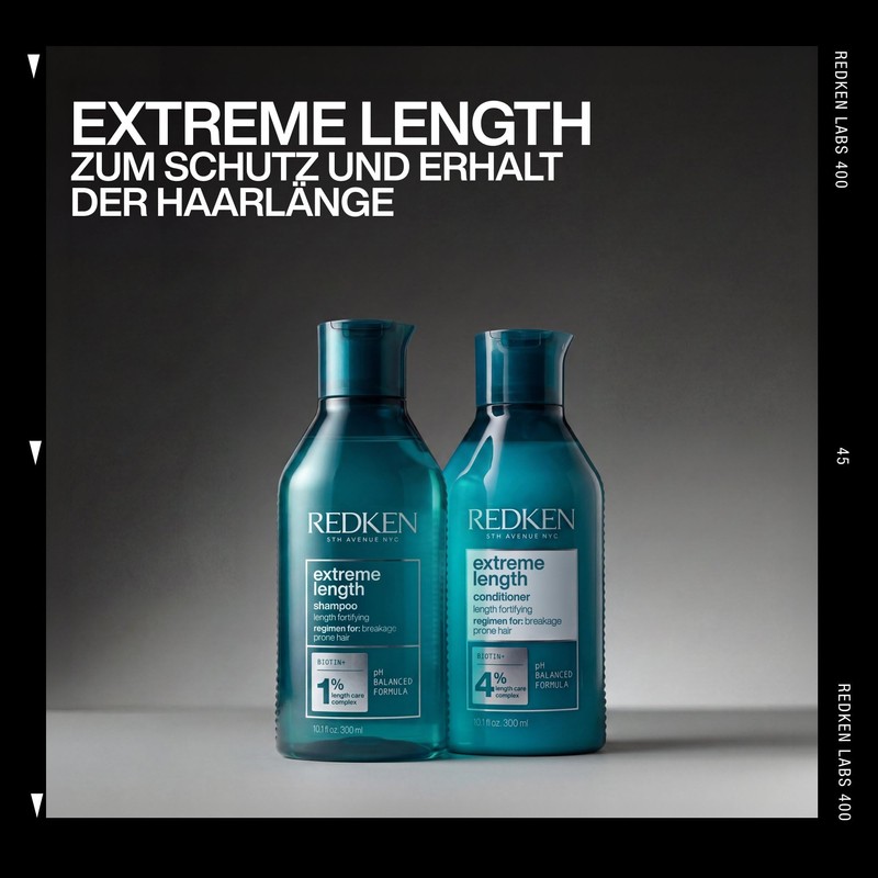 Redken Extreme Length Shampoo: Hair Growth Shampoo with Biotin