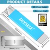 DIYSELF Box Cutters, 24 Pack Box Cutter Retractable, Box Cutter