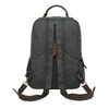 Mygreen Crossbody Backpack, Sling 2-Way, Canvas, Black